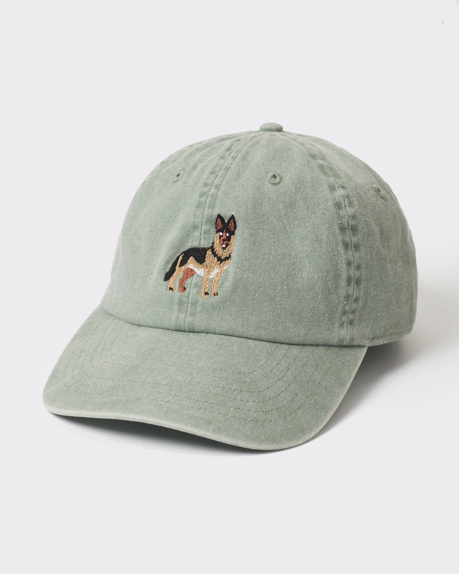 German Shepherd dad hat Green Tea