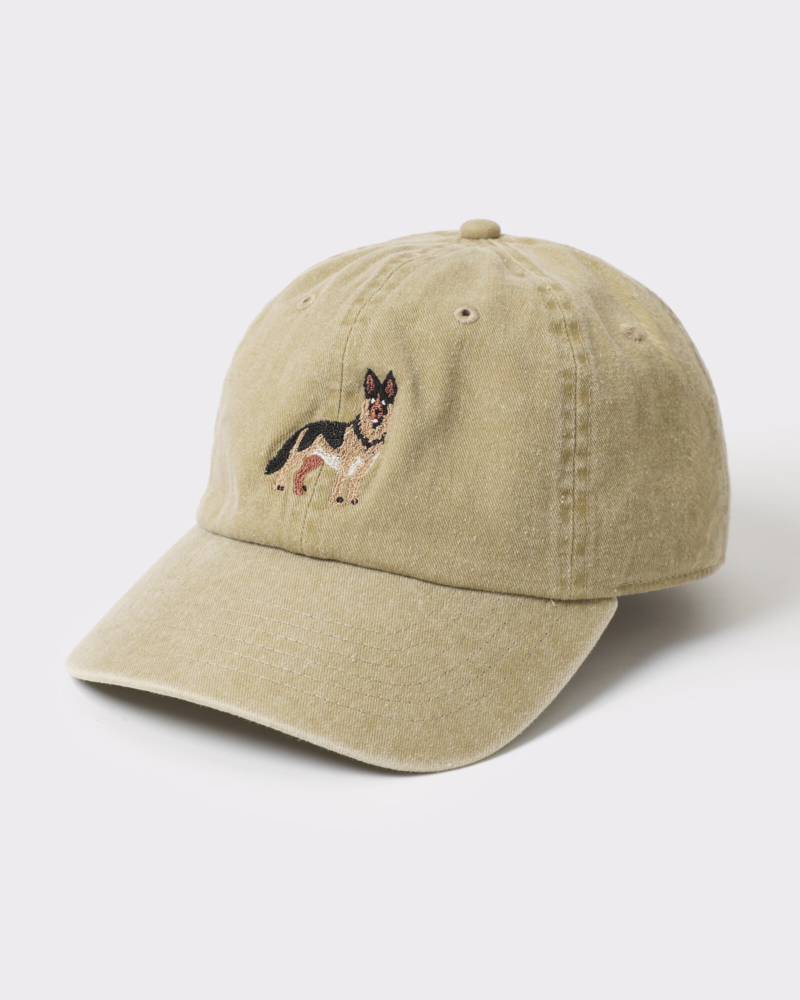 German Shepherd dad hat Khaki