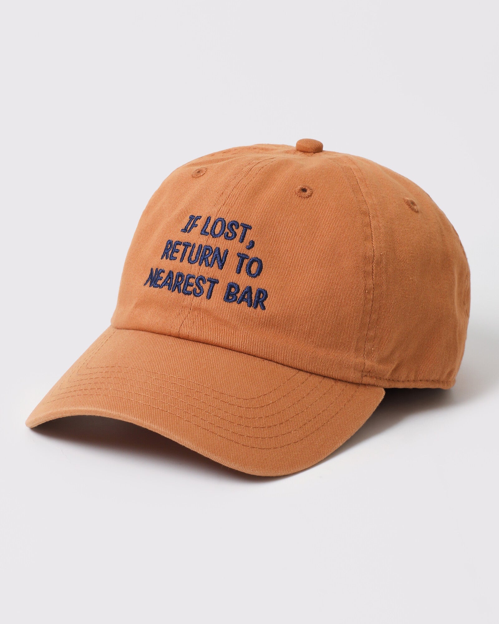 If Lost Return To Nearest Bar dad hat Copper