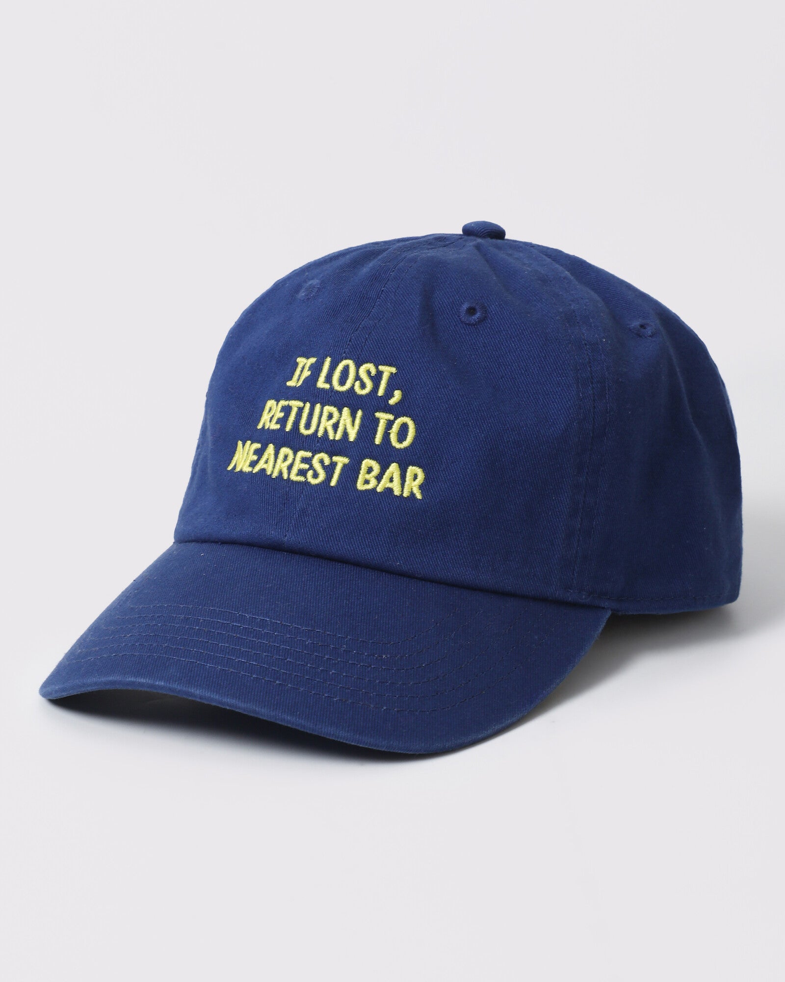 If Lost Return To Nearest Bar dad hat Royal