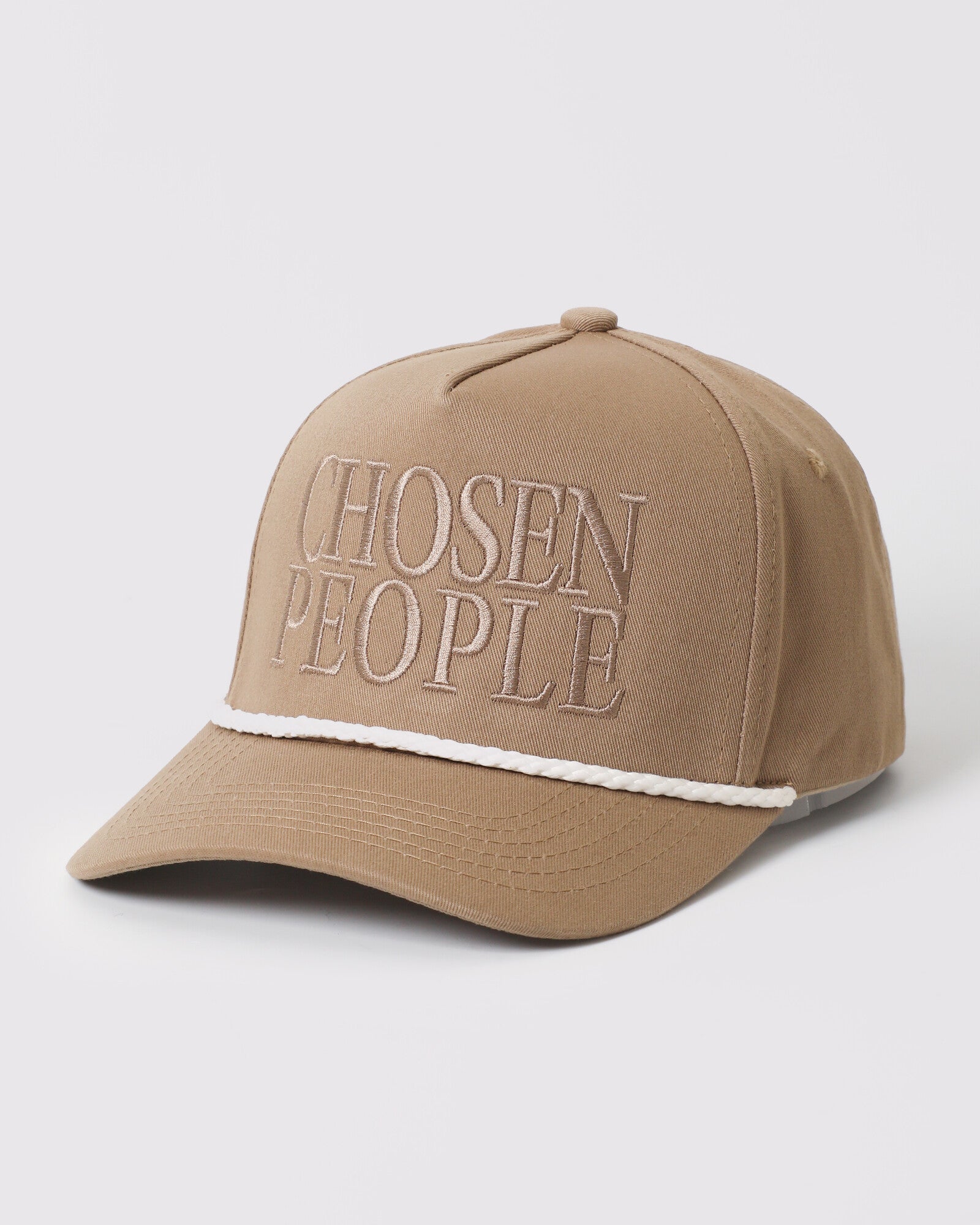 Chosen People rope trucker Beige White