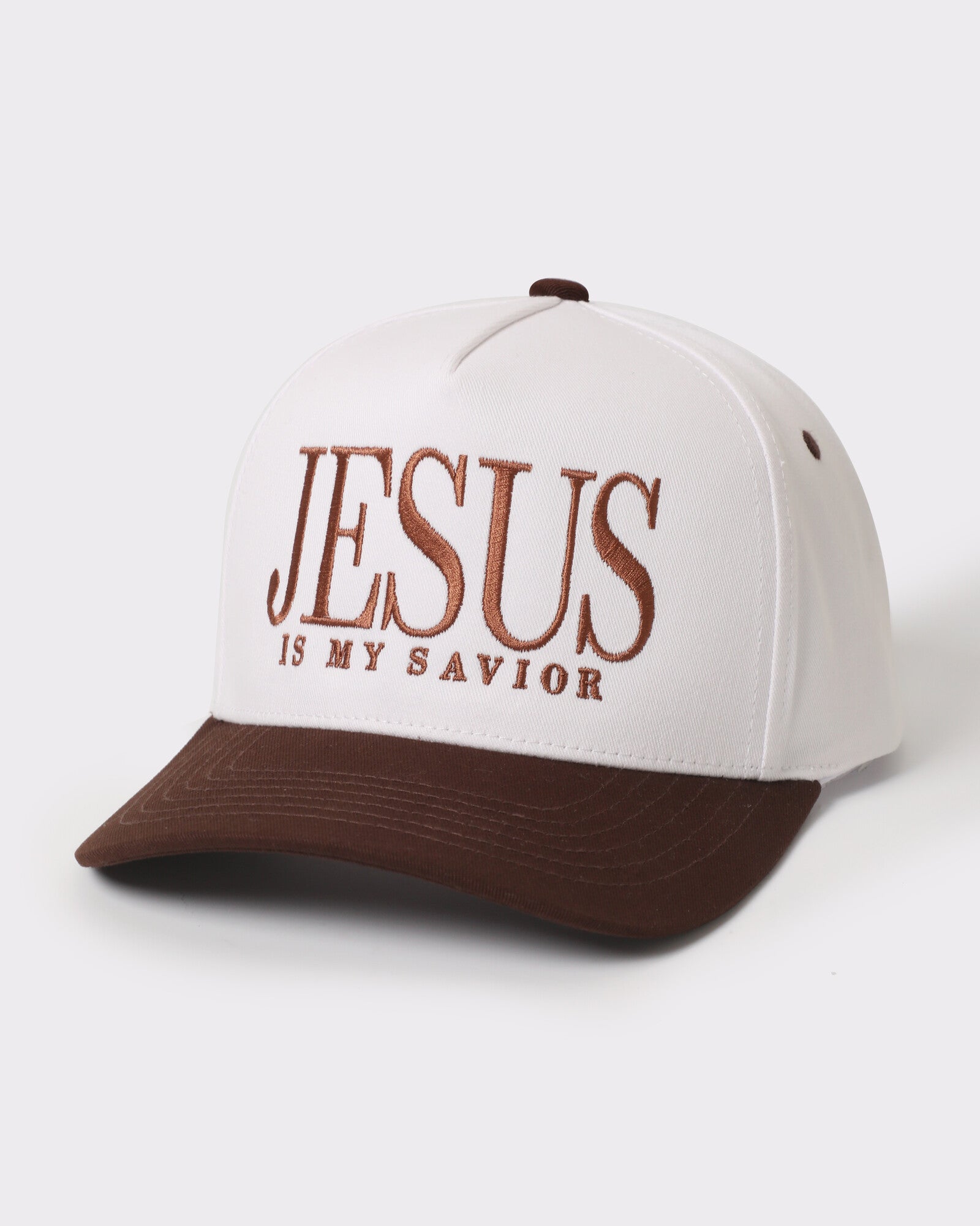 Jesus Is My Savior trucker Brown