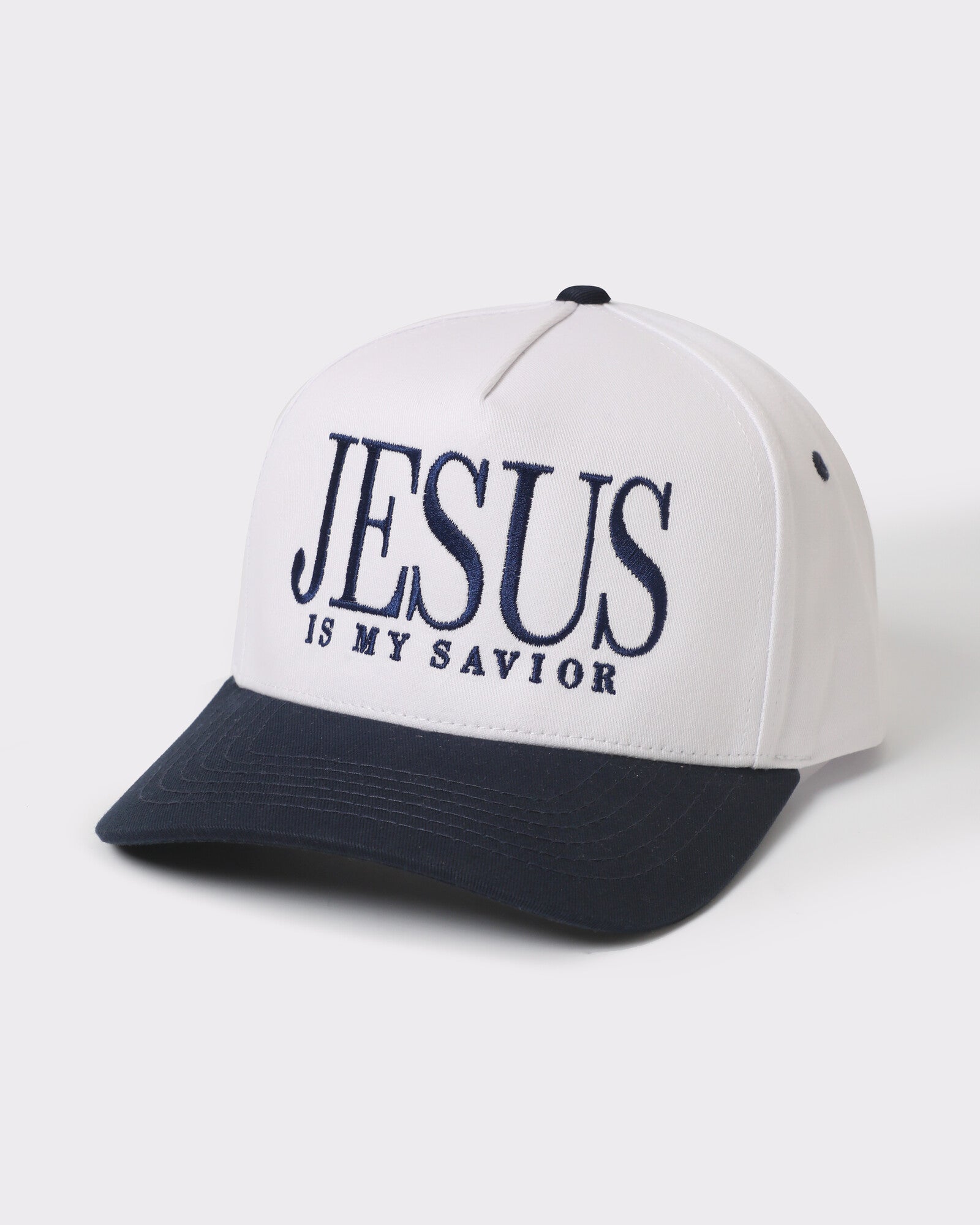 Jesus Is My Savior trucker Navy