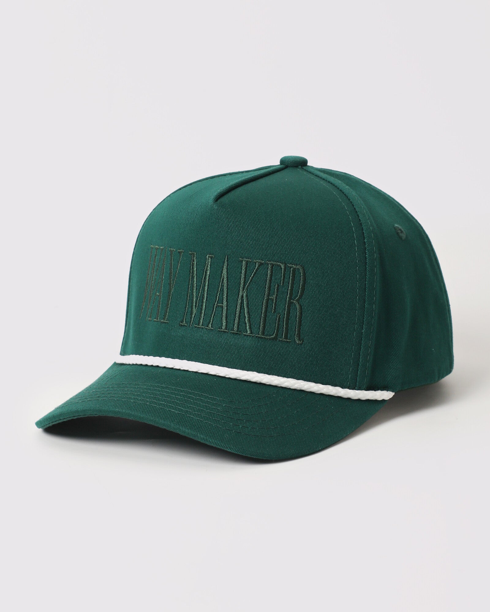 Way Maker rope trucker Dark Green White