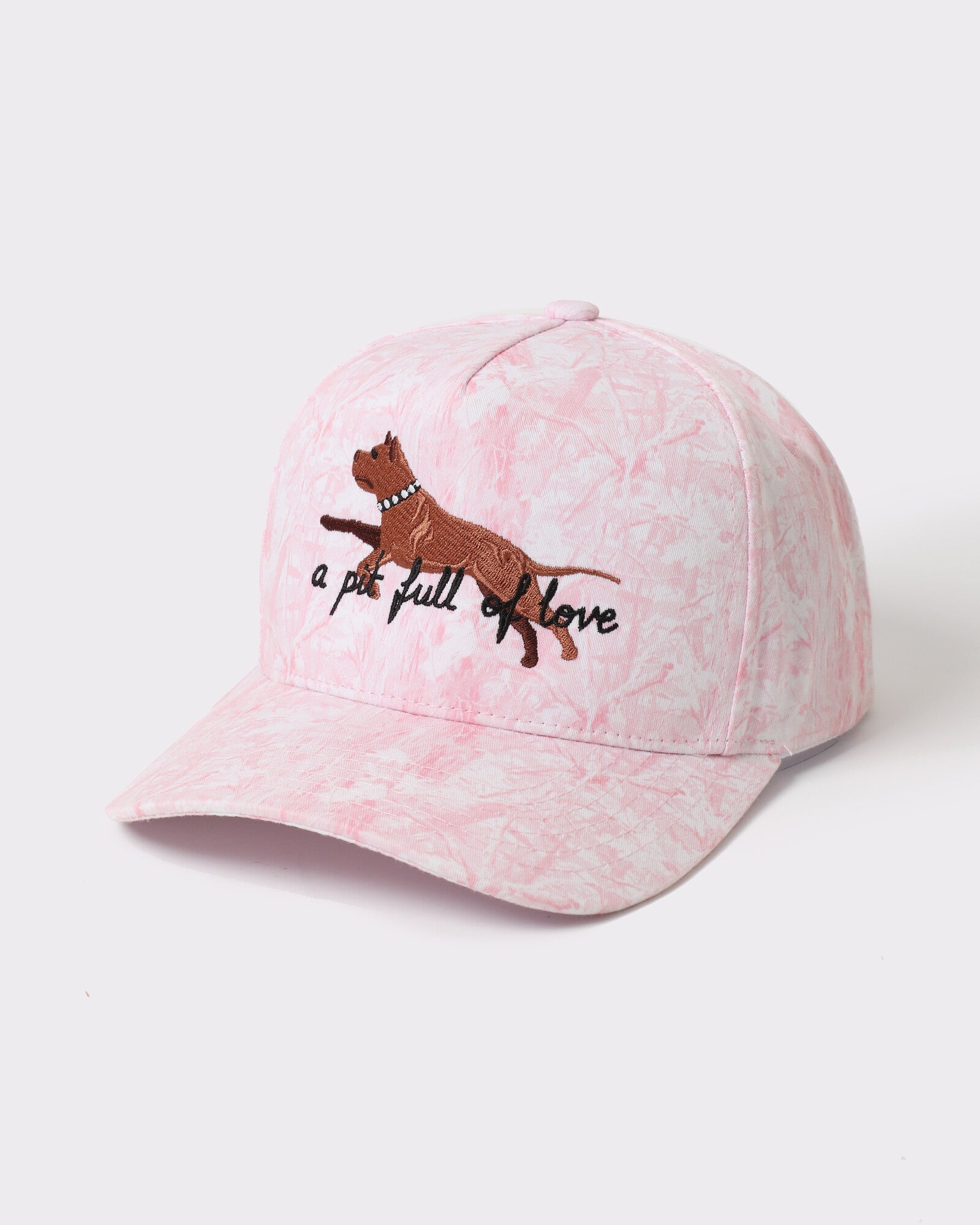 A Pit Full Of Love Pitbull camo trucker Pink Camo