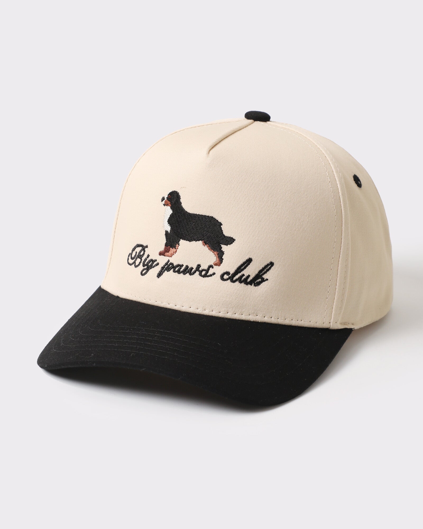 Big Paws Club Bernese trucker Black
