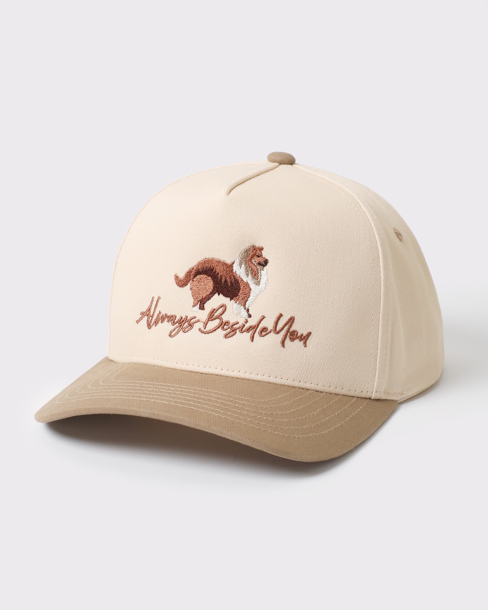 Always Beside You Collie trucker Beige