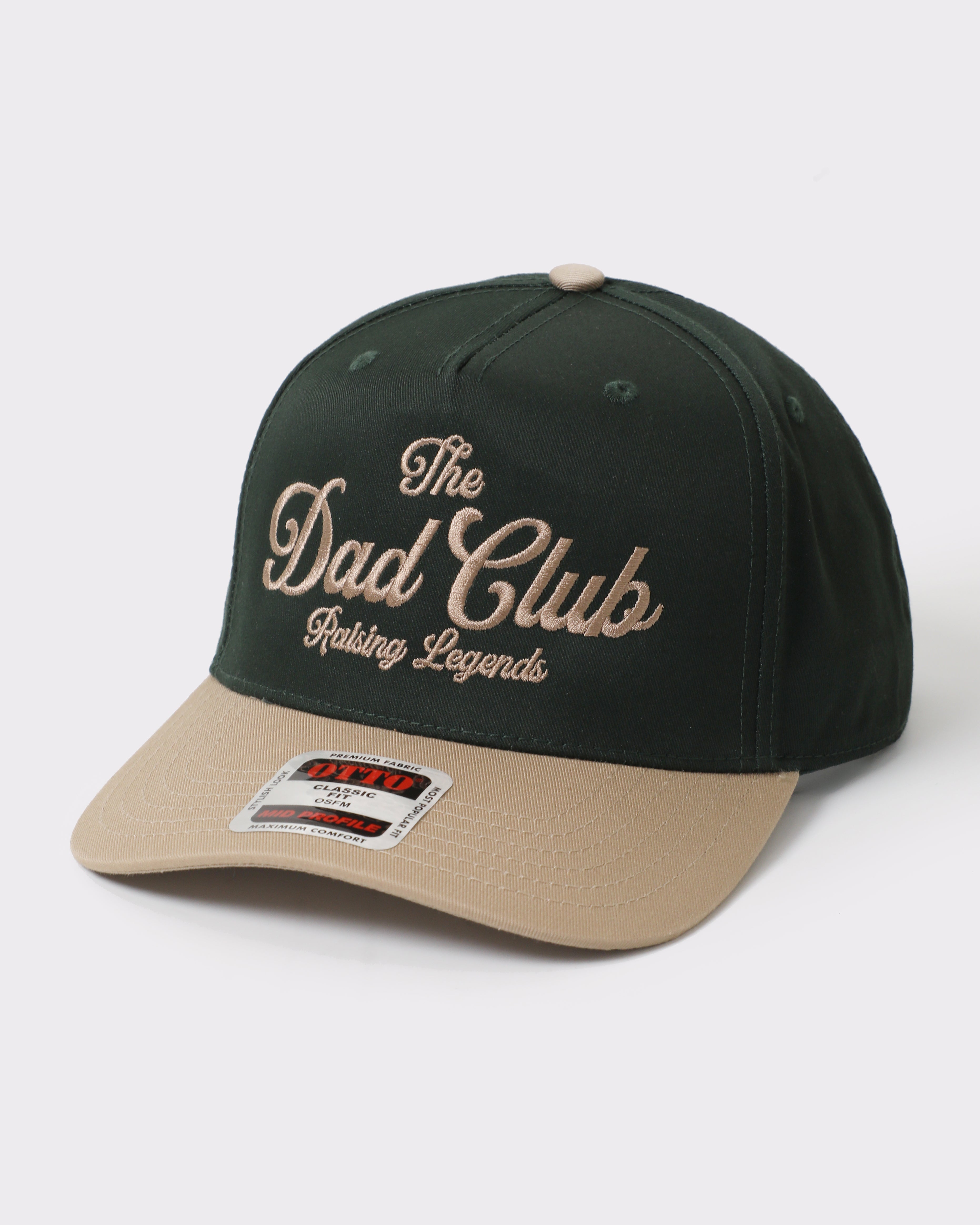 The Dad Club Raising Legends Embroidered Two-Tone Trucker Hat