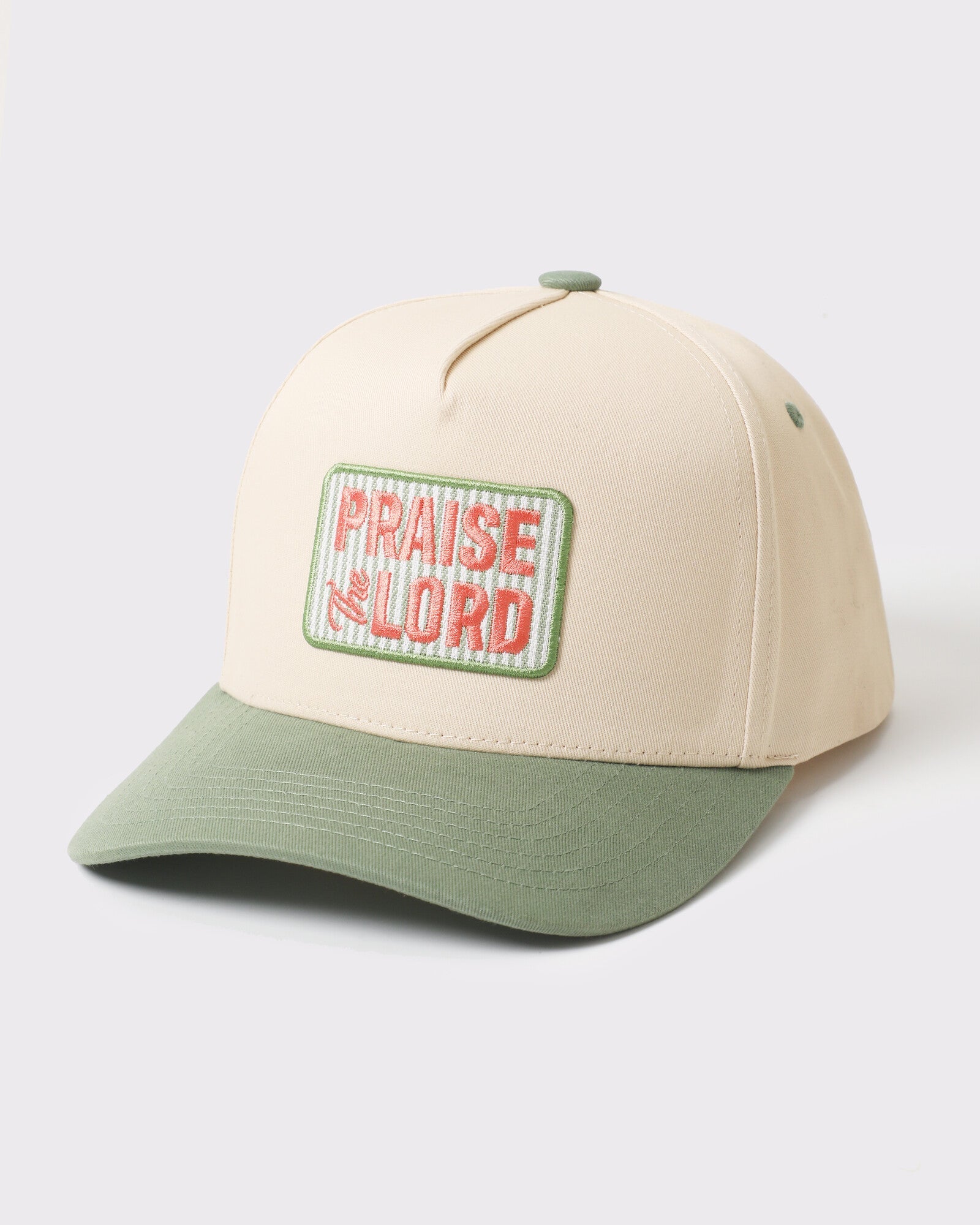 Praise The Lord two-tone trucker Sage