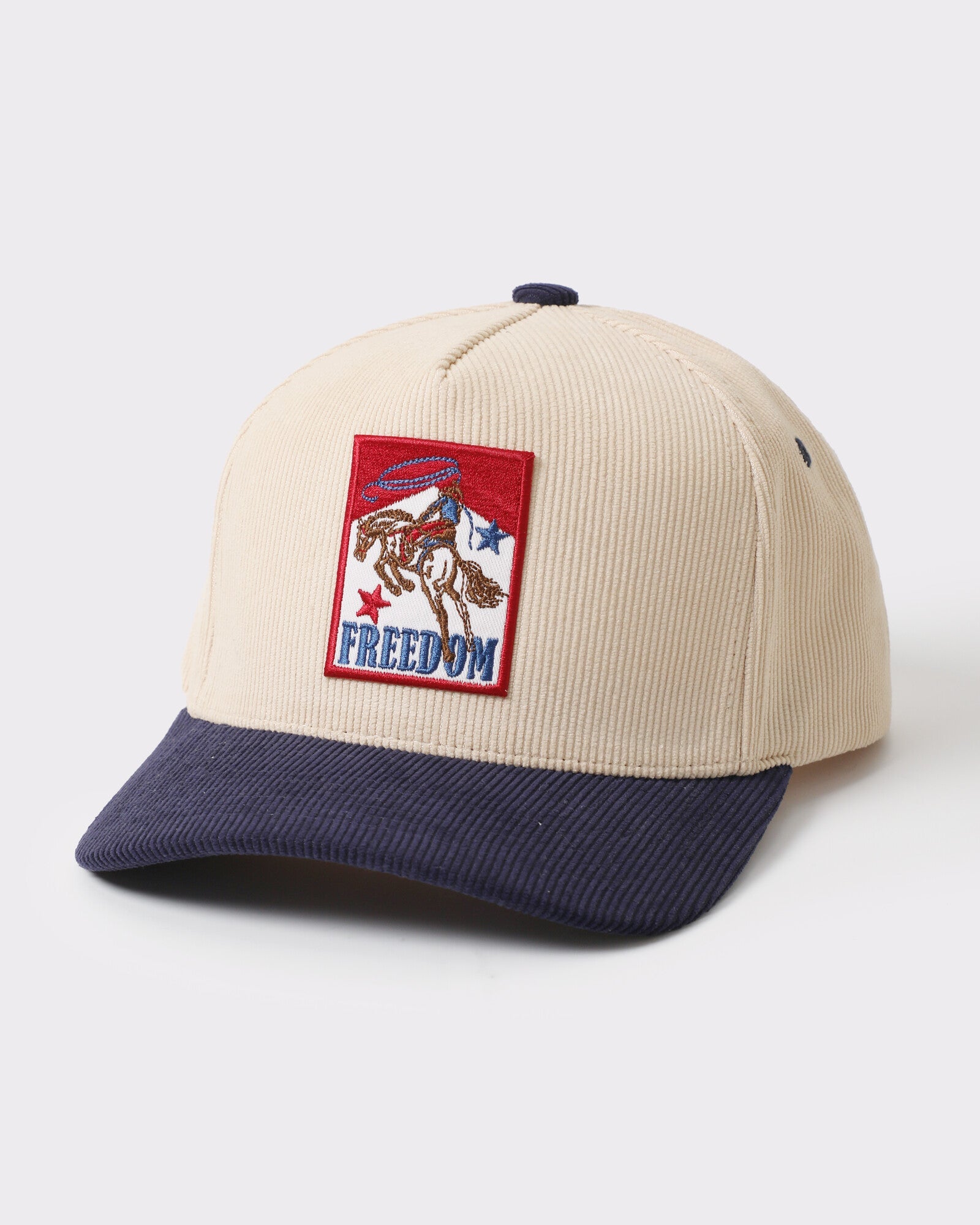 Freedom Rodeo corduroy trucker Navy