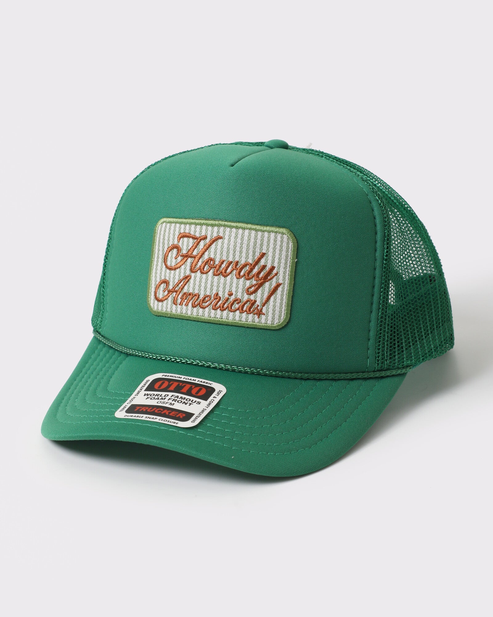Howdy America foam trucker Green